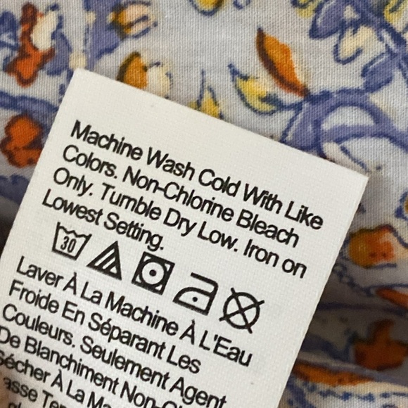 J. Crew Pink and Purple Floral Cotton Halter Neck Midi Sundress size S - Picture 12 of 12